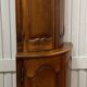 Double Body Corner Cabinet in Walnut from the end of the 19th century
