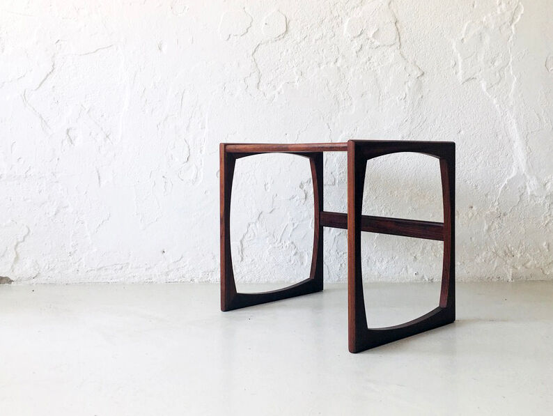 1960s modernist teak coffee table