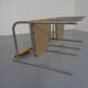 Set of Minimalist Tubular Steel Armchairs by Thomas Wendtland, 1970s