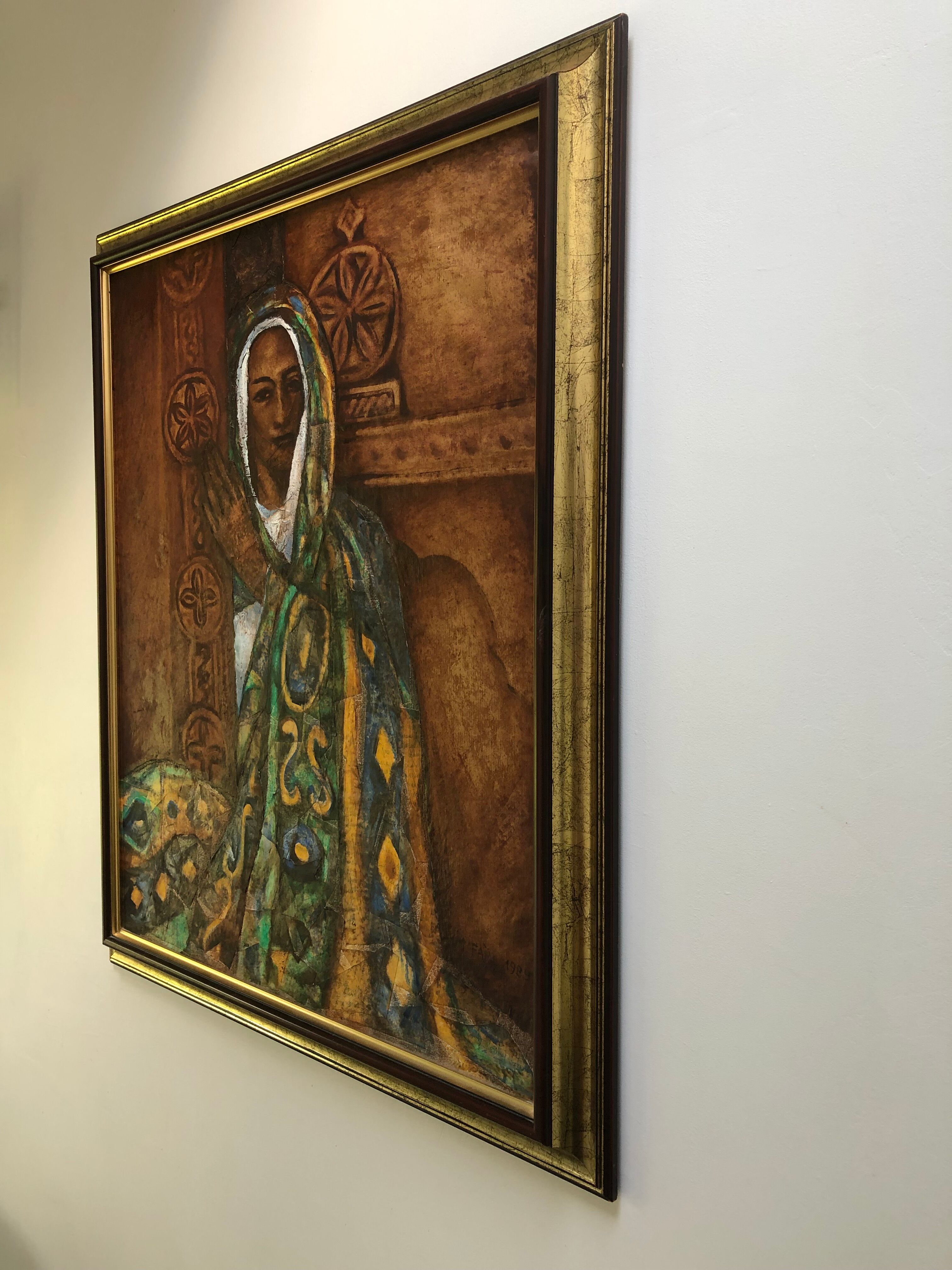 Painting "The Wounded Woman (Who Had Seen Everything)"