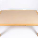 Coffe Table With Linoleum Surface Made With Beech Wood Frame By Magnus Olsen