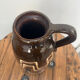 Large floor vase pitcher Scheurich 484-47 in Fat Lava ceramic