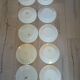 10 assiettes plates anciennes dépareillées