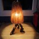 Lampe Sarment pied vigne abat day vintage corde