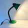 Lampe de bureau en métal vintage