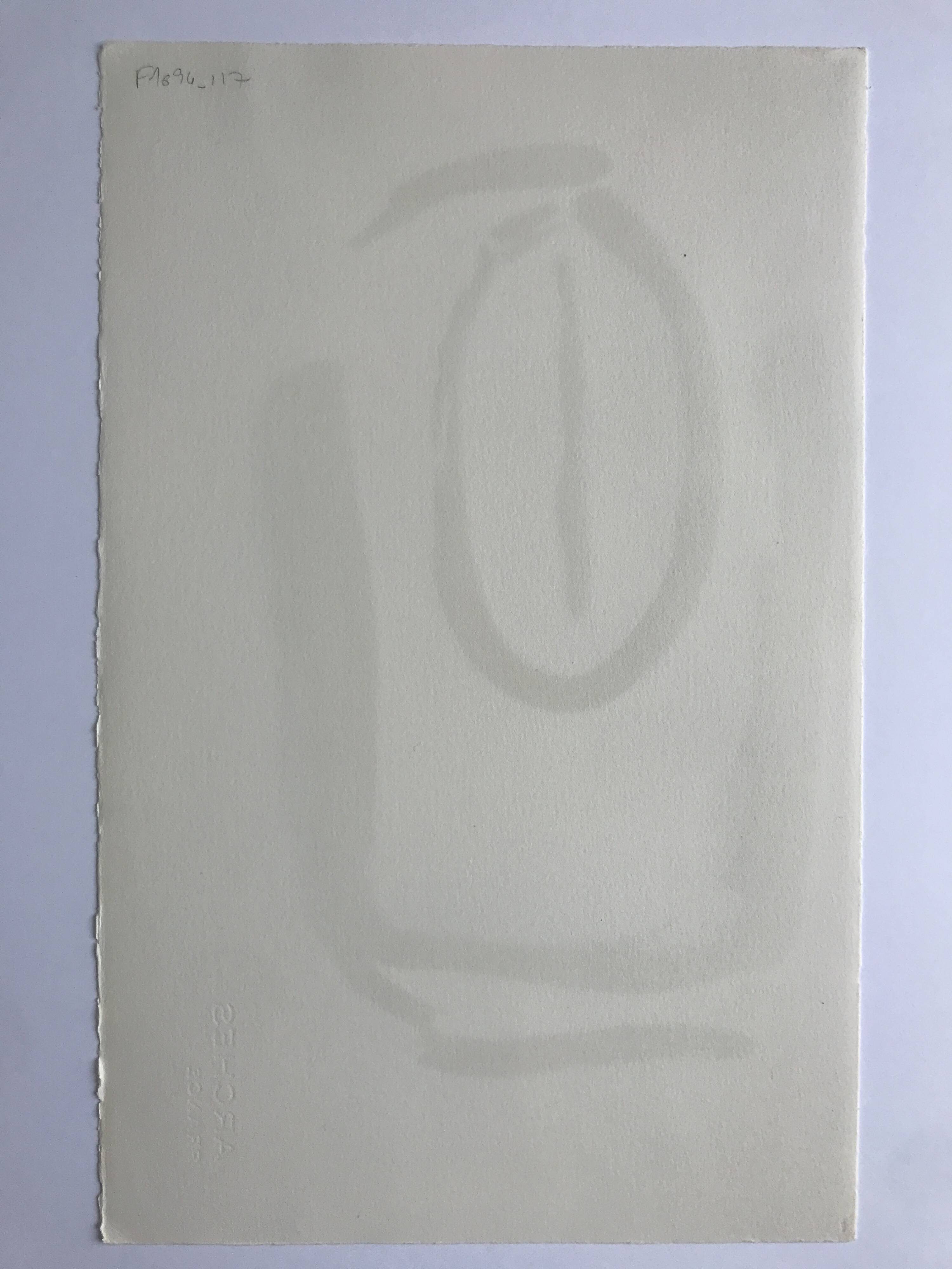 Bram VAN VELDE, Untitled, 1975. Original lithograph signed in pencil