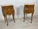 Pair of inlaid bedside tables