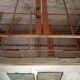 Old wooden and metal cage