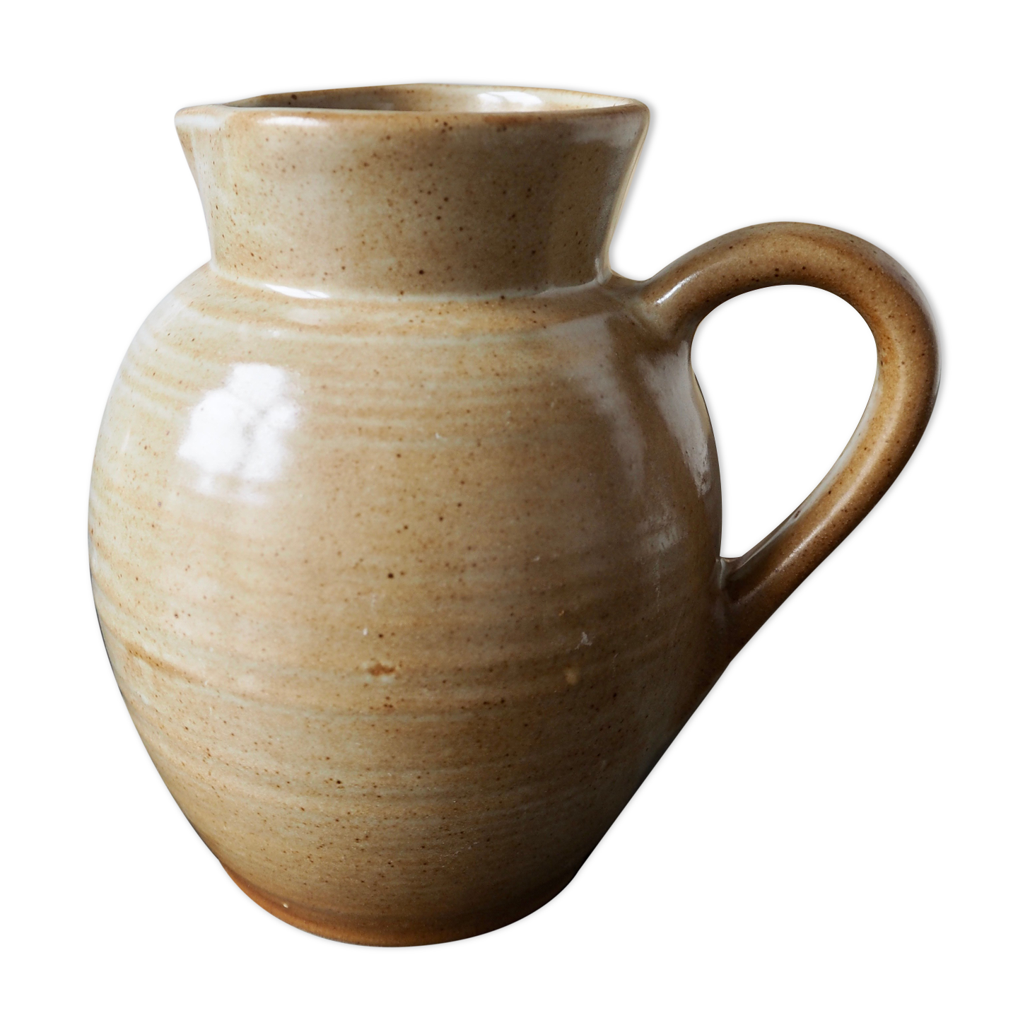 Pitcher in beige sandstone CNP Grès Village