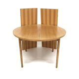 Scandinavian pine dining table, Sweden, 1960s