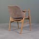 Fauteuils scandinaves design en bois de frêne