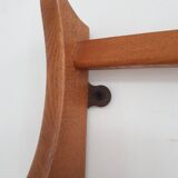 Vintage wall shelf in solid elm by Lucian Ercolani C1960 Ercol