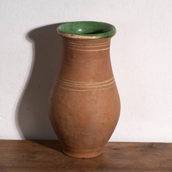 Antique glazed ceramic vase – Central Europe, circa 1920