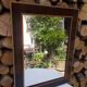 Miroir en marqueterie 61x47,5cm