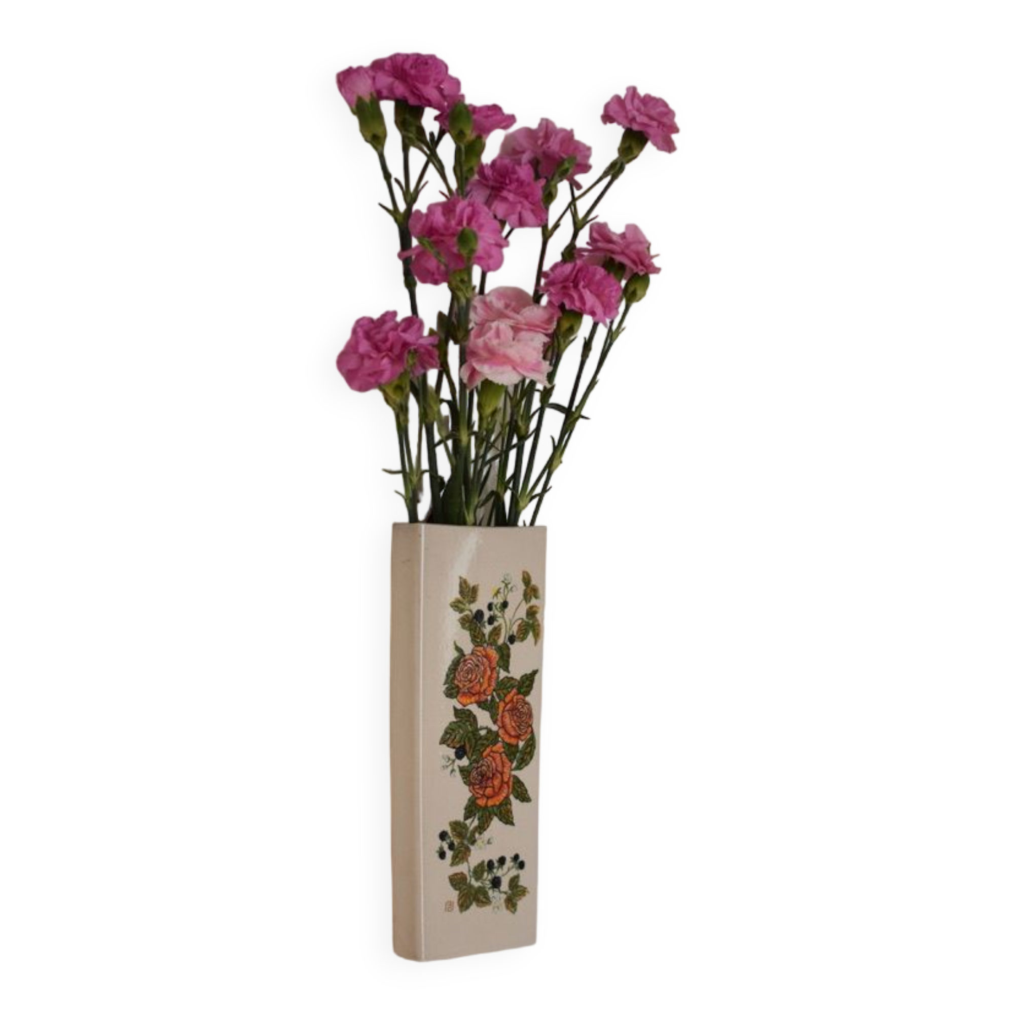 Vase mural vintage