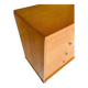 Large vintage chest of drawers with 4 drawers and oak storage, circa 1960s.