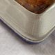 Antique and rare emile henry oven dish with hb henriot quimper decoration 1950
