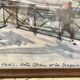 Lithographie ancienne Marius Girard Notre-Dame