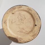 Ceramic vase decoration: 2 unwinged Dragons / Yin Yang Sun - Signed Pictogram (Signature on the ide