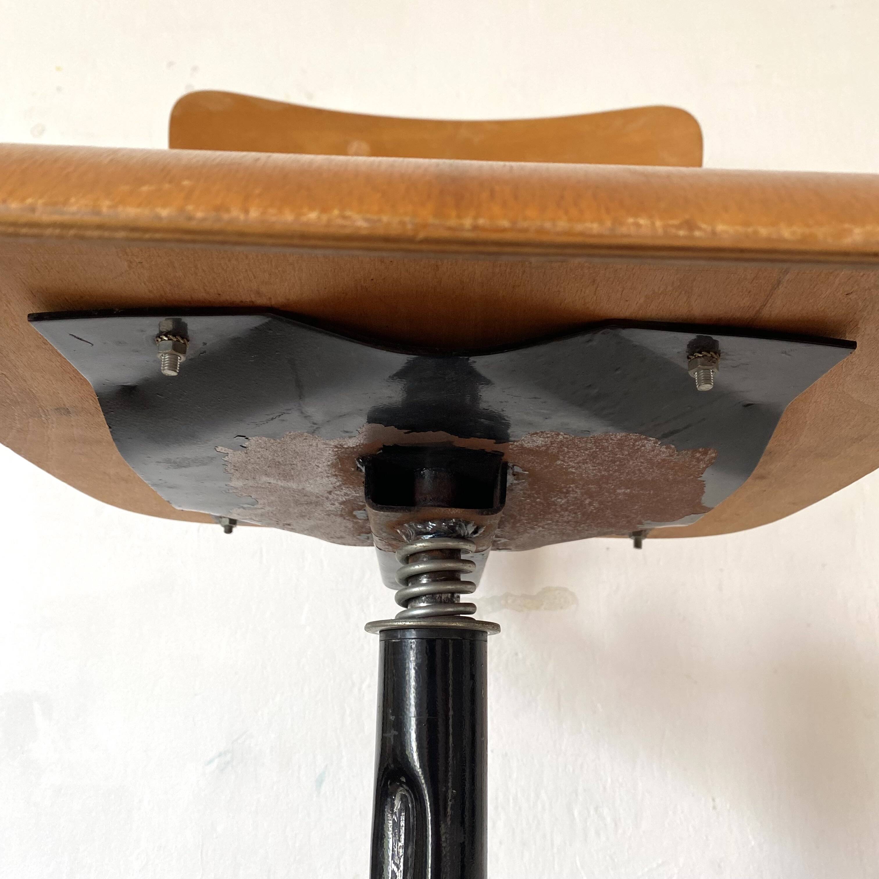 Vintage industrial workshop chair