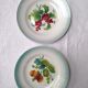 8 plates dabbling 2 decorations, currants, raspberries