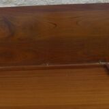 Weekly chest of drawers with secret shelf and its 7 drawers, made in the old-fashioned way from solid wood with knob