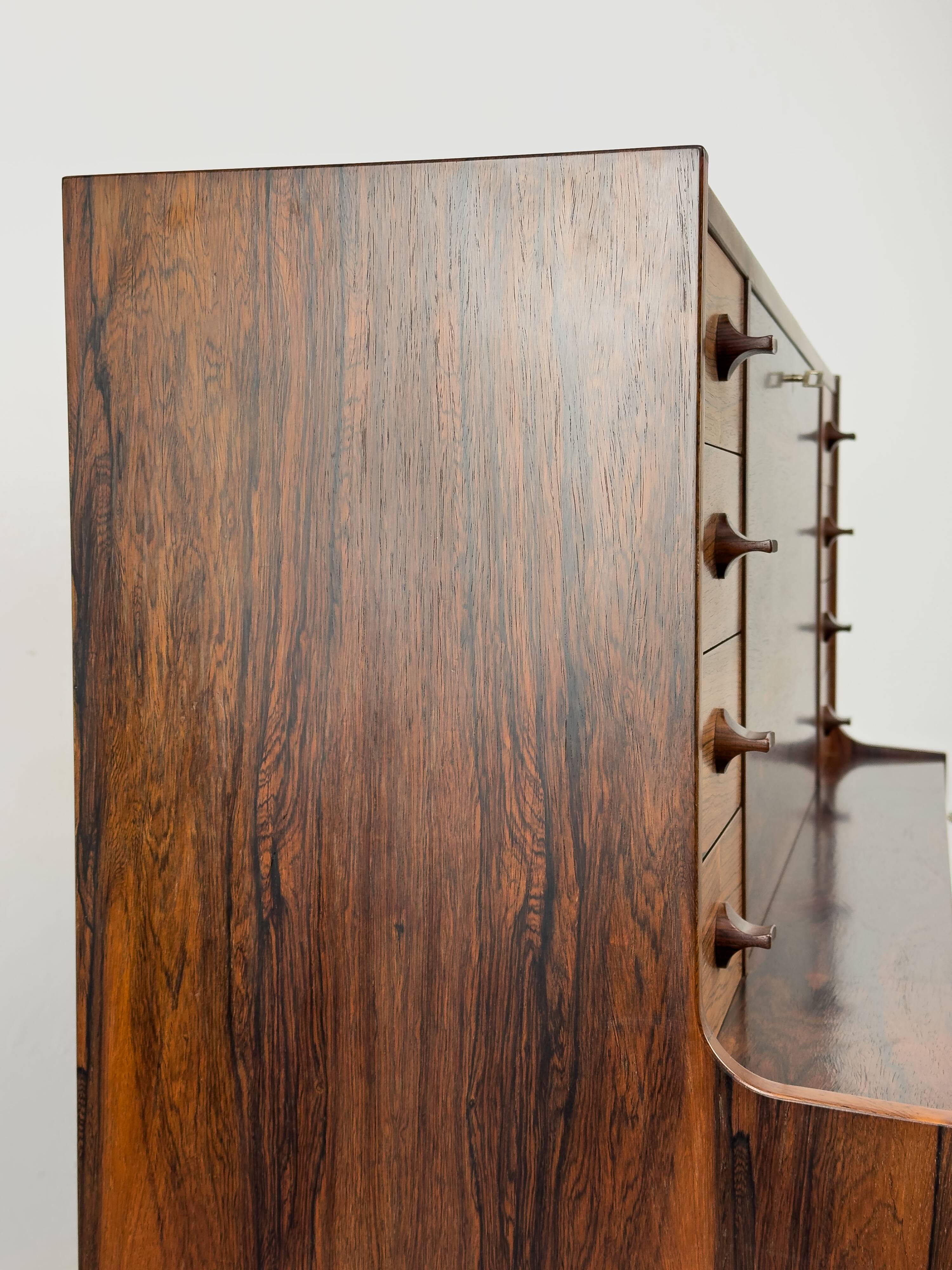 Bureau Secrétaire Mid Century par Arne Wahl Iversen pour Vinde Møbelfabrik, 1960s