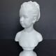 Biscuit bust of Houdon