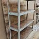 Old rack - workshop shelf in Burmese teak