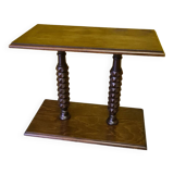 Spanish Style Wooden Side Table, 1970s