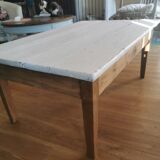 Table de ferme basse