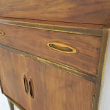 Small teak vintage desk