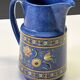 Very nice blue ceramic jug in good condition.