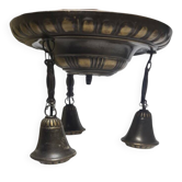 Art Nouveau chandelier, Austro Hungarian Empire, 1900s