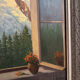 Mountain painting by Lucien Quenard