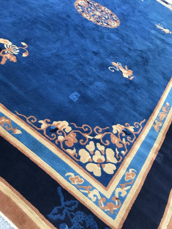 Vintage European style carpet Chinese knotted 256 X 344 CM