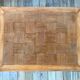 Table basse scandinave en bois années 50-60