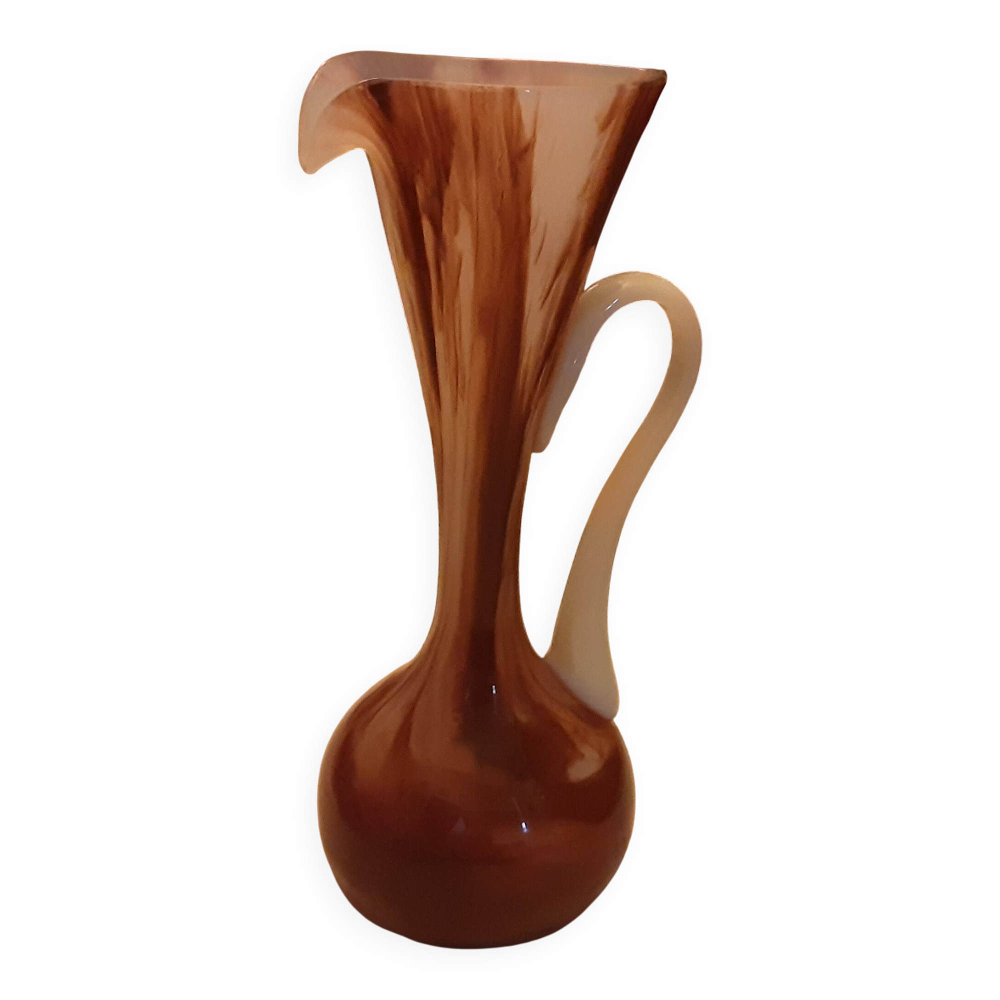 MURANO GLASS VASE WITH A SPOUT