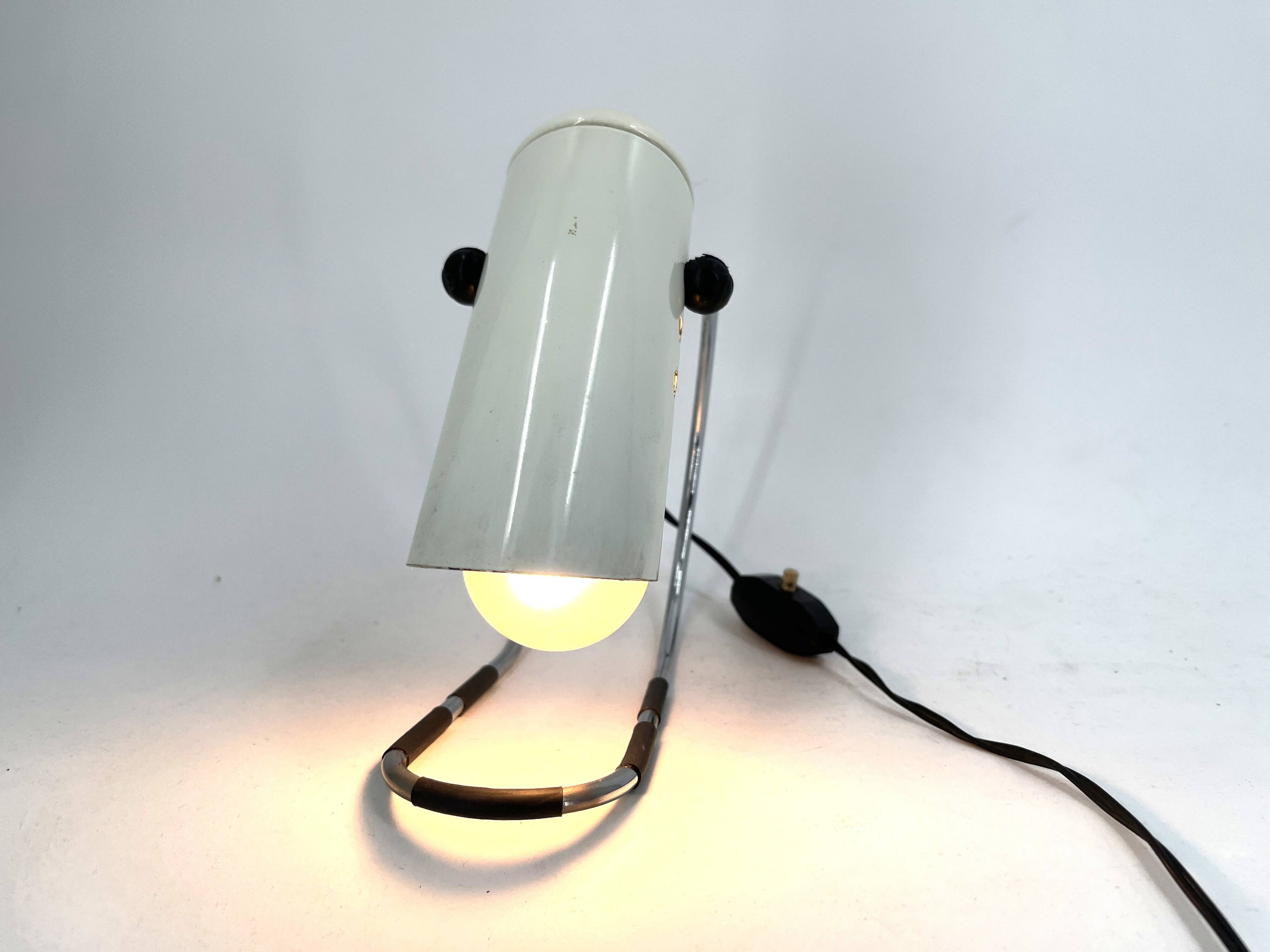 Vintage table lamp by Angelo Lelli for Lightolier, 1970s