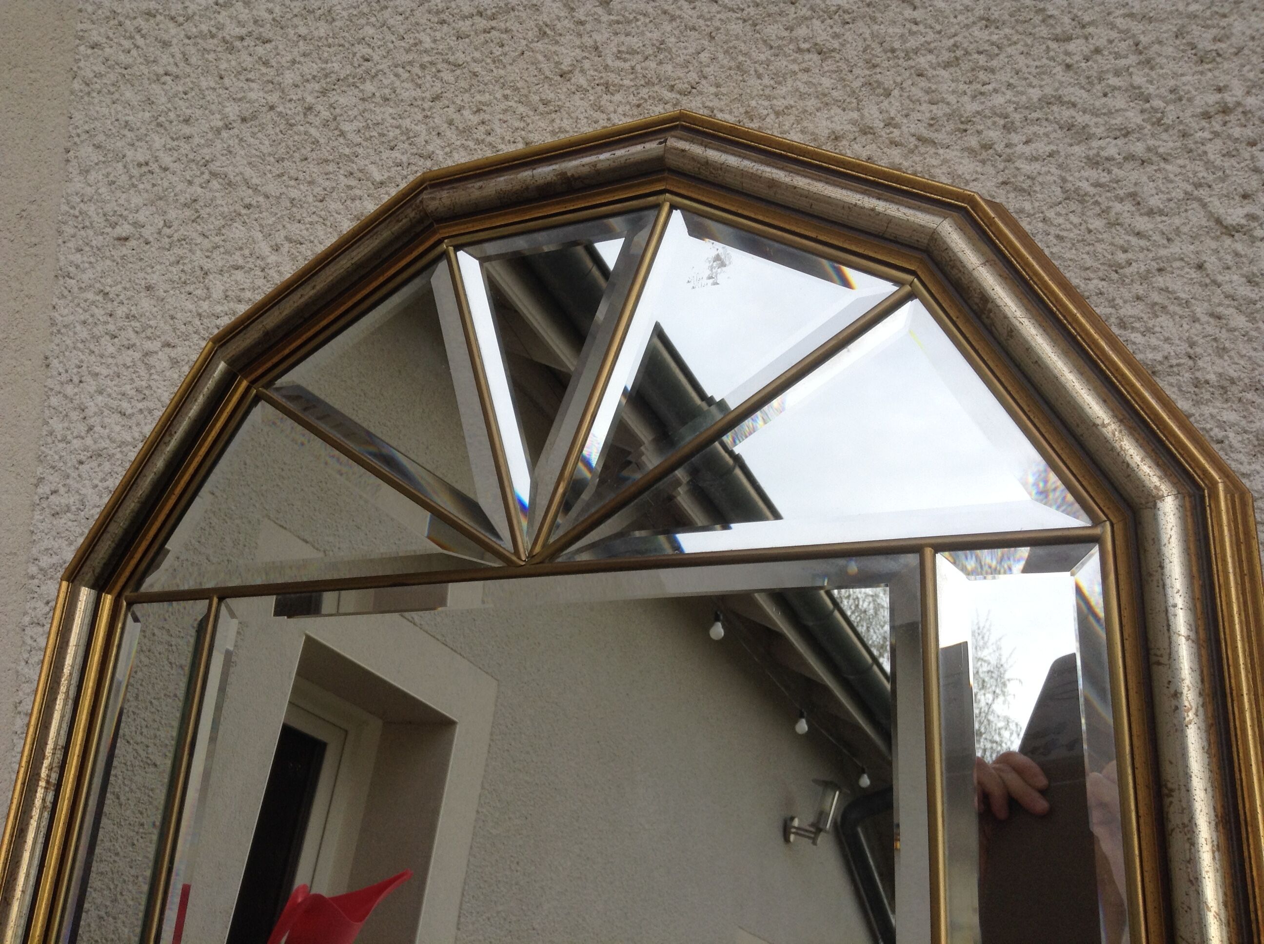 Miroir rectangulaire biseauté 93x55cm