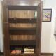 Antique cherry wood wardrobe, Louis Philippe style, 2 doors