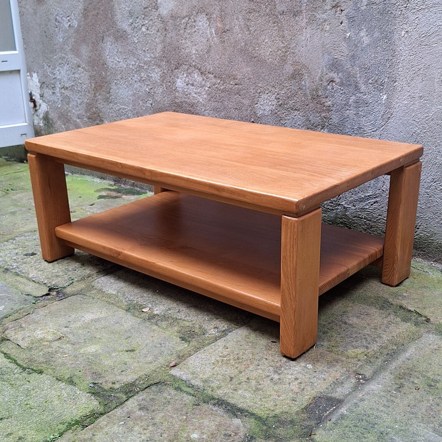 Table basse en orme Atelier Chauvin