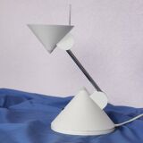 Halogen telescopic desk lamp, postmodern, 1980