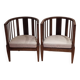 Paire  de fauteuils art déco