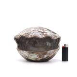 Ceramic shell emptier by Kostanda, Vallauris, 1960s