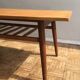 Table basse en teck clair, édition anglaise des années 1960