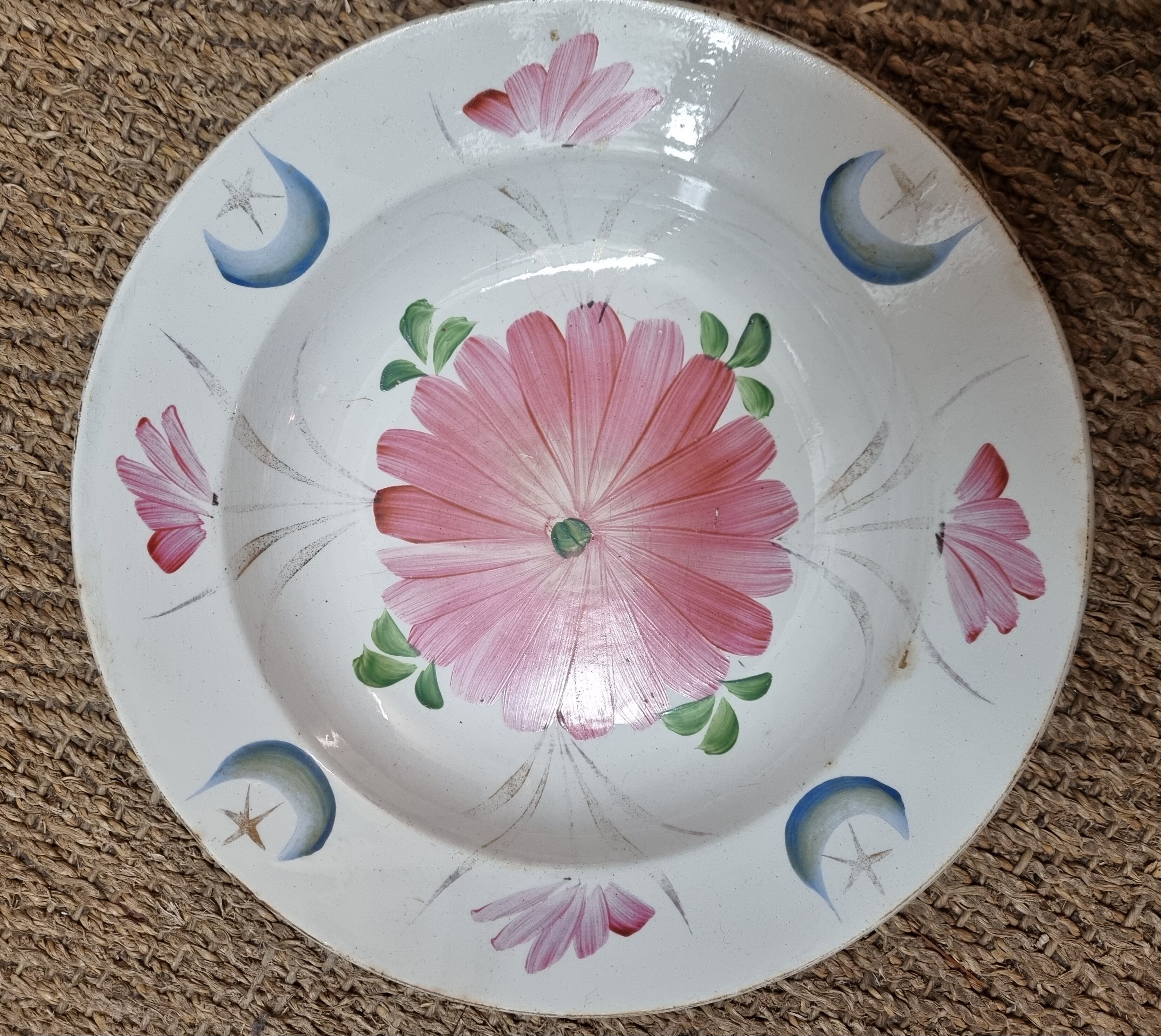 St Amand and Hamage earthenware soup plates