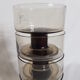 Lot of 5 champagne or vintage dessert glasses, Pegasus, 70s