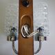 Set of two double wall mural vintage  1960s