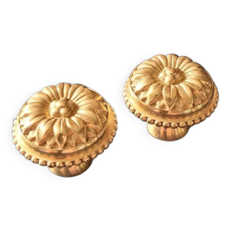 2 Louis XVI furniture knobs